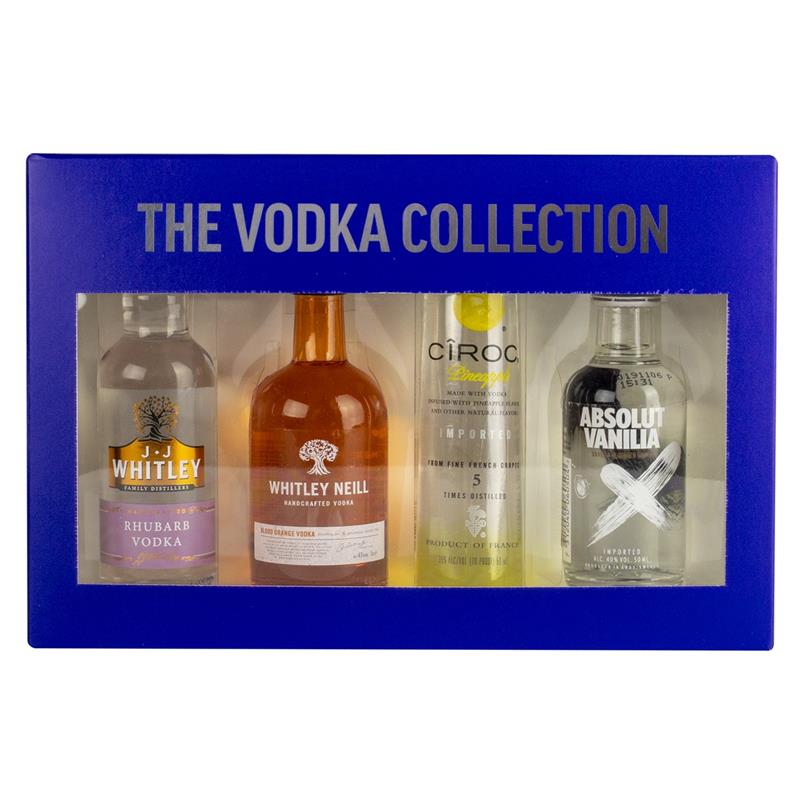 THE VODKA COLLECTION 43% 3 x 5CL