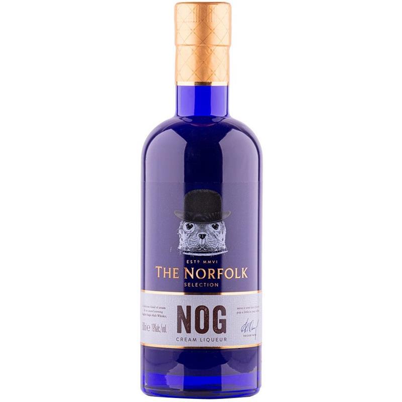 THE ENGLISH WHISKY COMPANY THE NORFOLK NOG CREAM LIQUEUR 20% 50CL