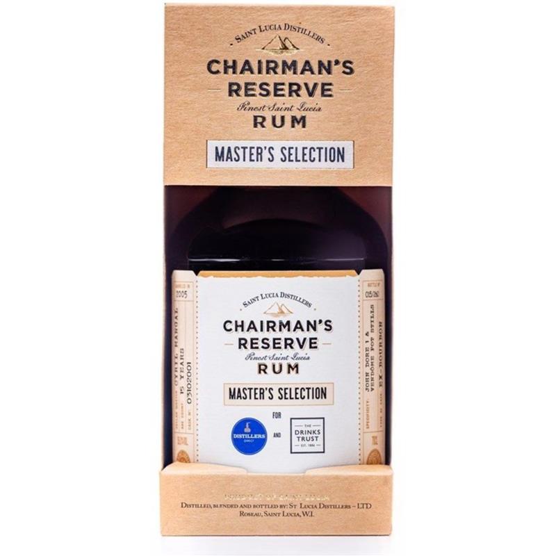 CHAIRMAN'S RESERVE x DISTILLERS DIRECT RUM MASTER SELECTION 59.6% 70CL