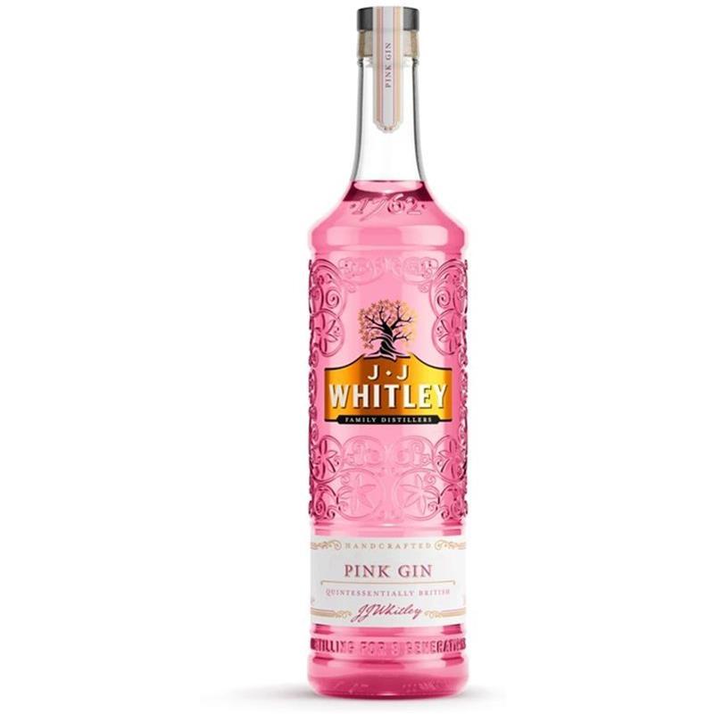 J.J WHITLEY PINK GIN 38% 70CL