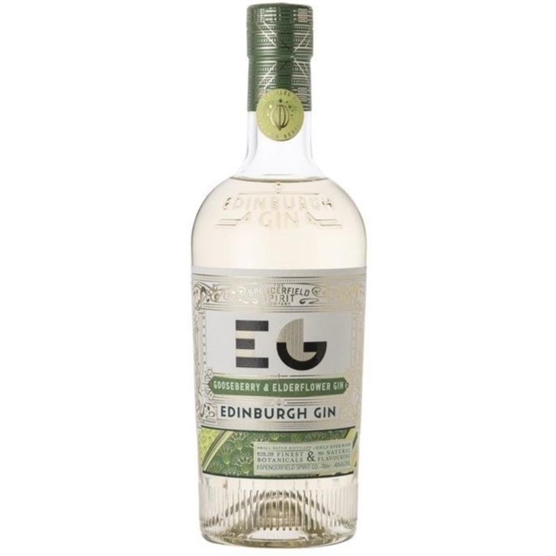 EDINBURGH GIN GOOSEBERRY & ELDERFLOWER 40% 70CL