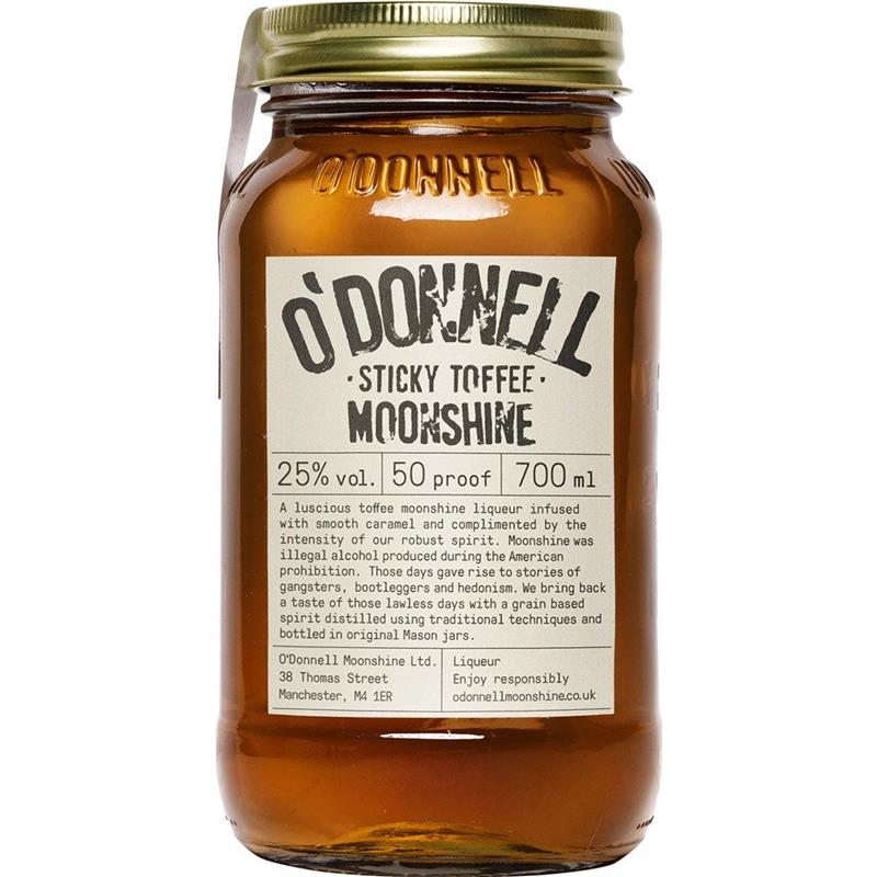 STICKY TOFFEE O'DONNELS MOONSHINE LIQUEUR