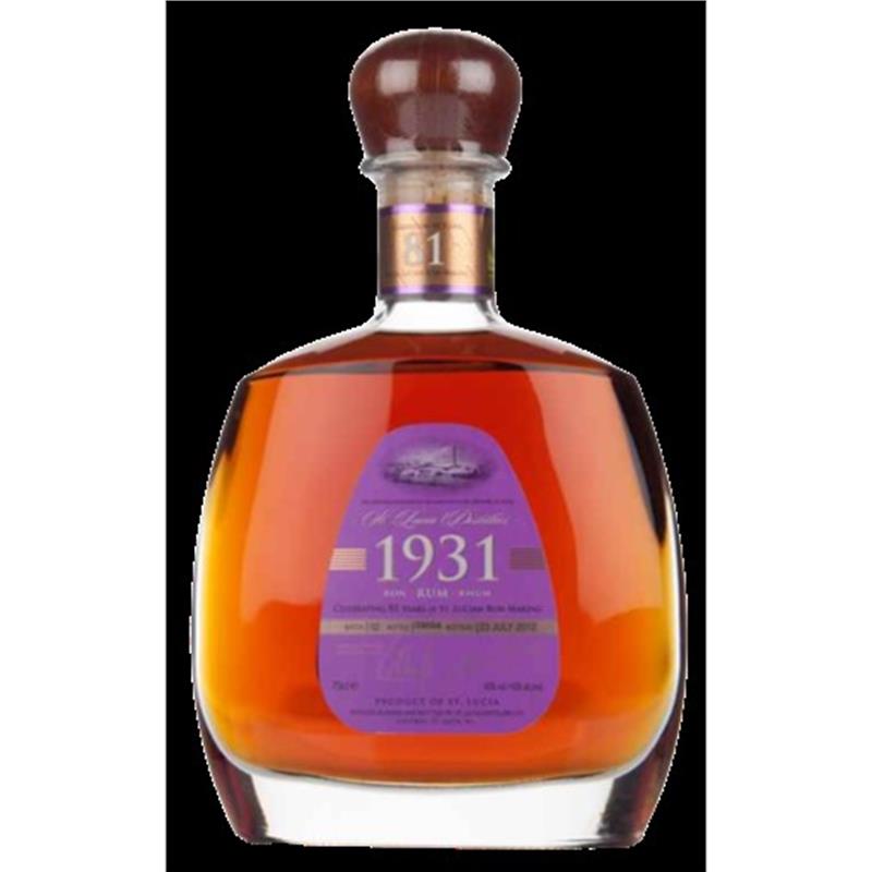 ST LUCIA 1931 2ND EDITION AGED RUM