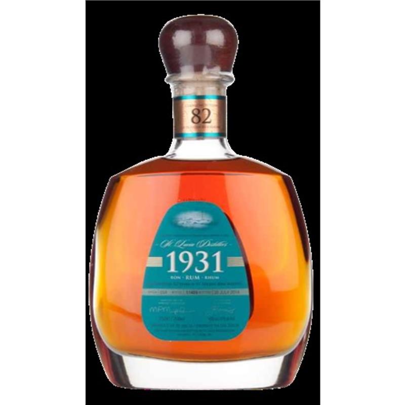 ST LUCIA 1931 3RD EDITION AGED RUM