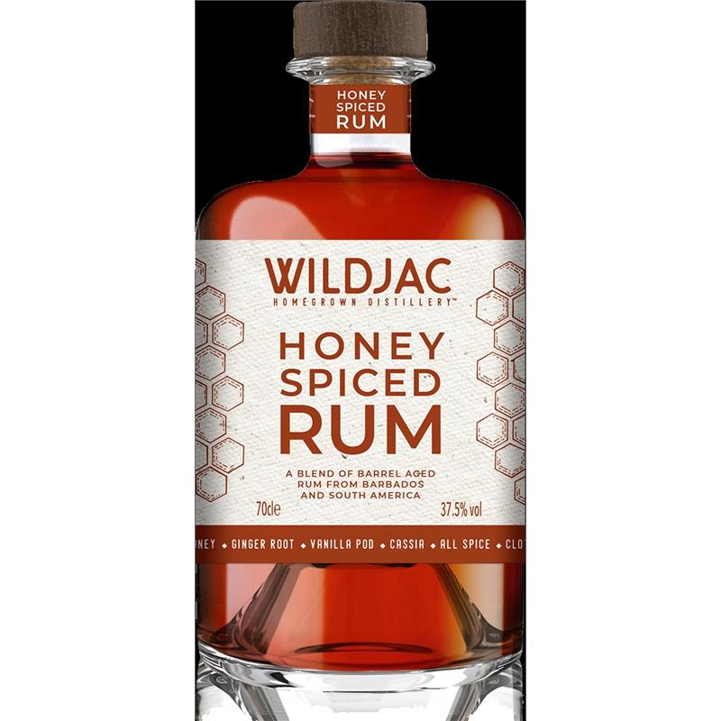 WILDJAC HONEY SPICED RUM 70CL 37.5%