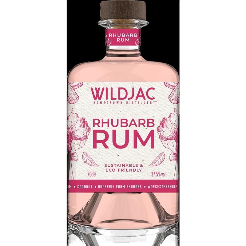 WILDJAC RHUBARB RUM 70CL 37.5%