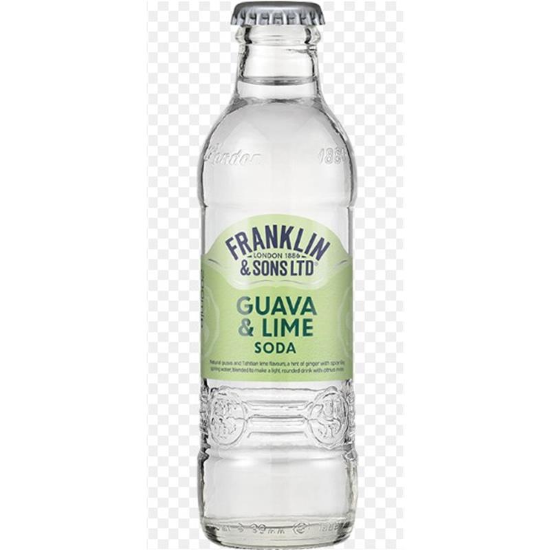 FRANKLIN & SONS GUAVA & LIME SODA 24 x 200ML