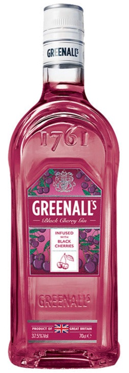 GREENALL'S BLACK CHERRY GIN 37.5% 70CL