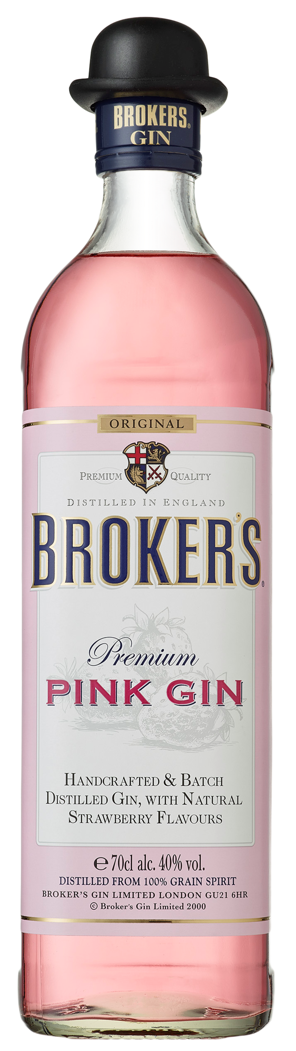 BROKERS PINK GIN 40% 70CL