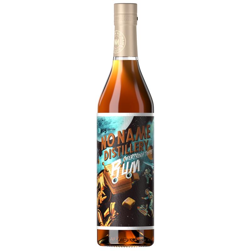 NO NAME OVERPROOF TOFFEE RUM 63% 70CL