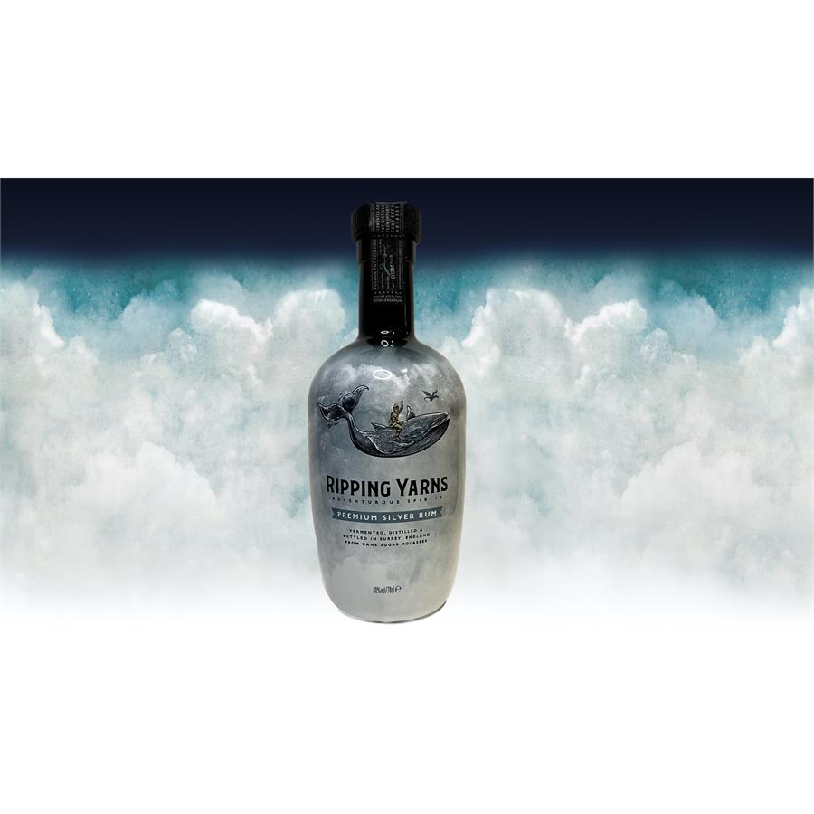 RIPPING YARNS - SILVER RUM 40% 70CL