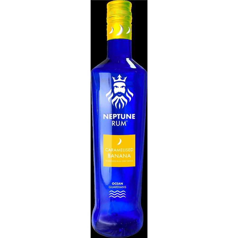 NEPTUNE CARAMELISED BANANA RUM 34% 70CL