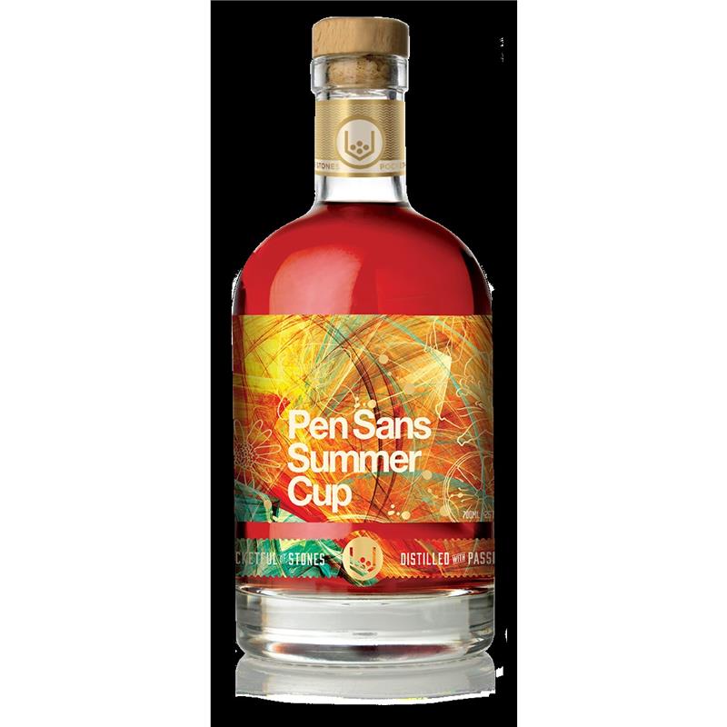 POCKETFUL OF STONES PEN SANS SUMMER CUP GIN 25% 70CL