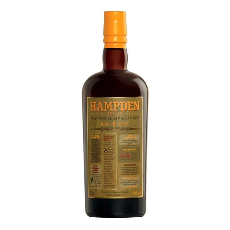 HAMPDEN 8YO RUM 46% 70CL