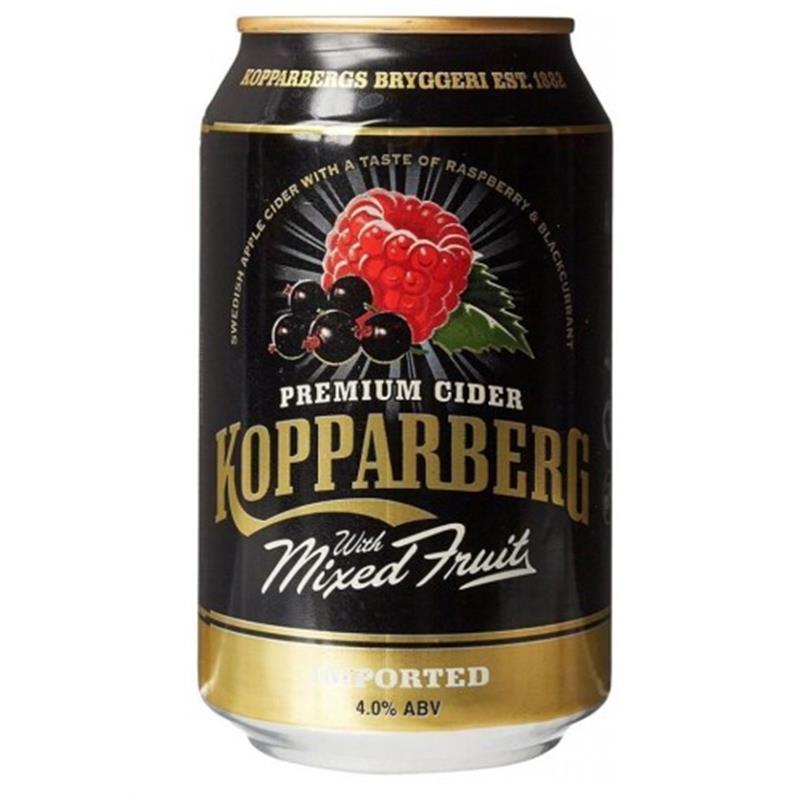 KOPPARBERG MIXED FRUIT CIDER 4% 24x330ML CANS