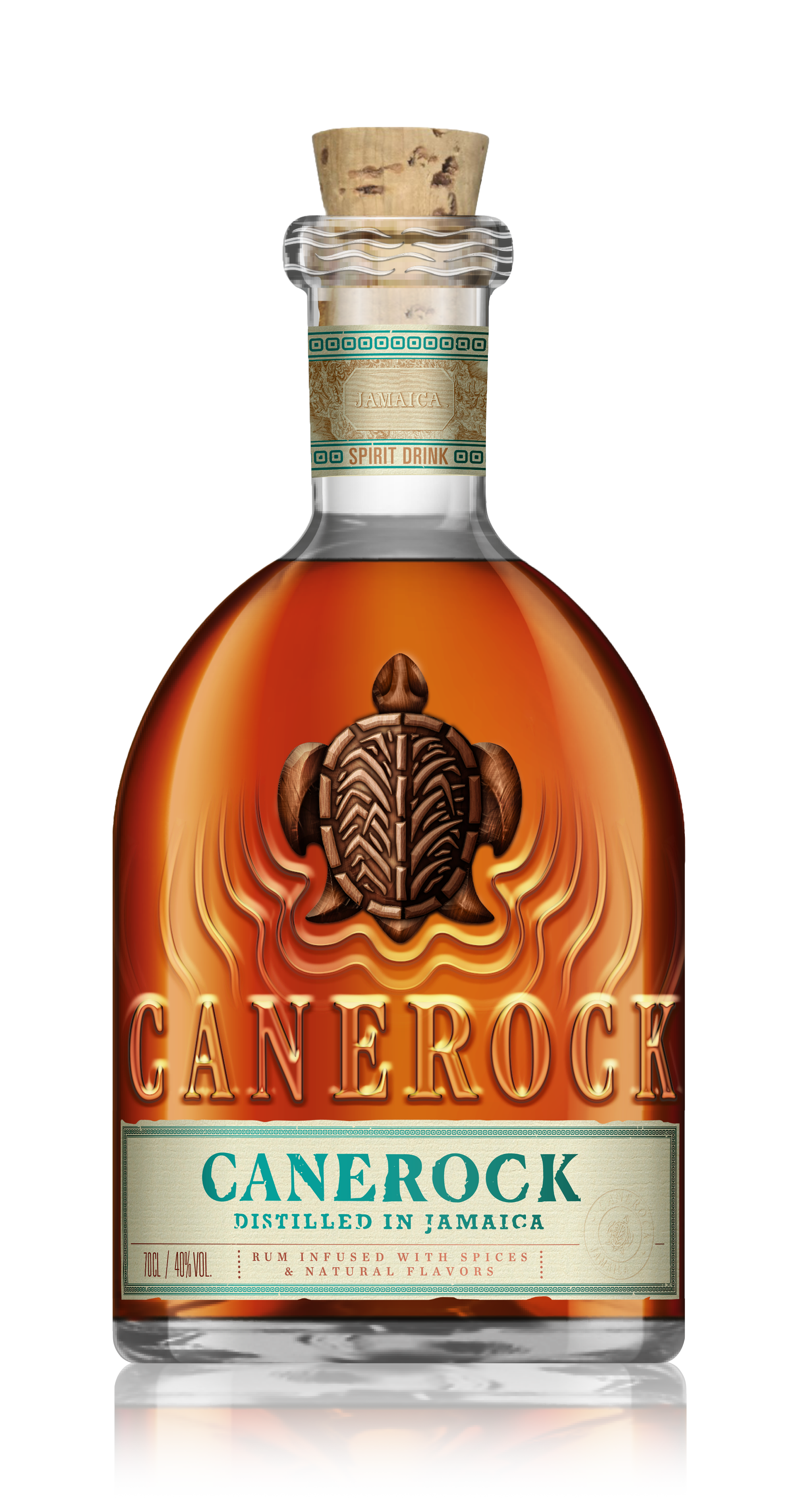 CANEROCK SPICED RUM 70CL 40%
