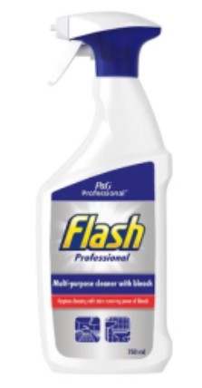 FLASH SPRAY & BLEACH 750ML