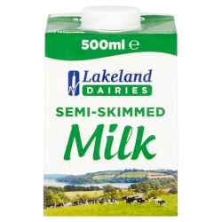 UHT SEMI-SKIM MILK 12 x 500ML