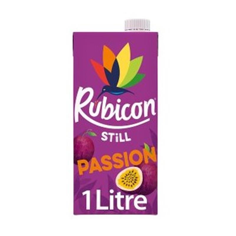 RUBICON PASSION FRUIT JUICE 12 x 1LTR