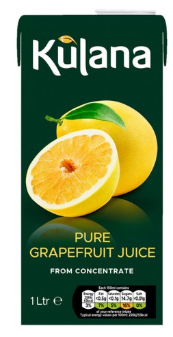 GRAPEFRUIT JUICE 12 x 1LTR