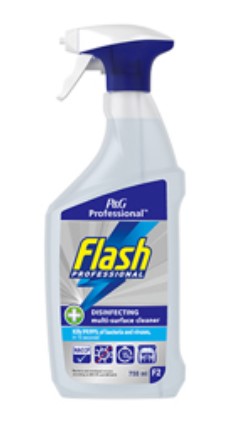 FLASH ANTI BACT SPRAY 750ML PROFESSIONAL SPRAY