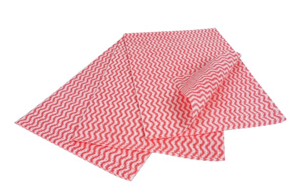 ENVIROWIPE PLUS RED COLOURED CLOTHS 25PK