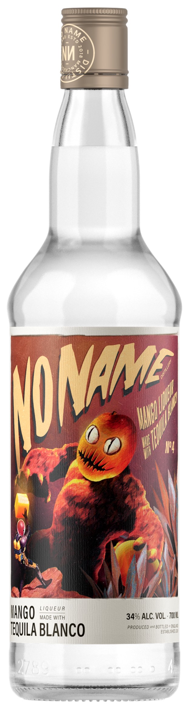 NO NAME MANGO BLANCO TEQUILA 34% 70CL