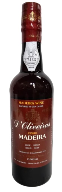 D'OLIVEIRAS MADEIRA 3YO SWEET 19% 75CL