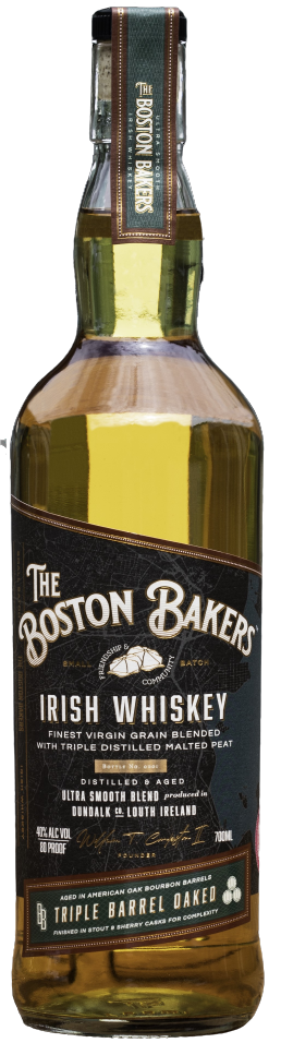 THE BOSTON BAKERS IRISH WHISKEY 70CL 40%