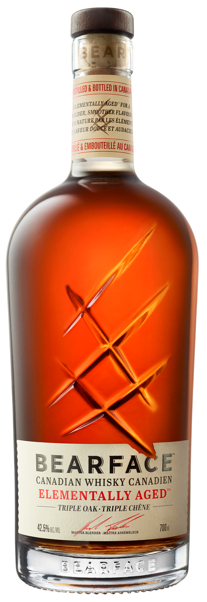 BEARFACE ELEMENTALLY AGED WHISKY 42.5% 70CL