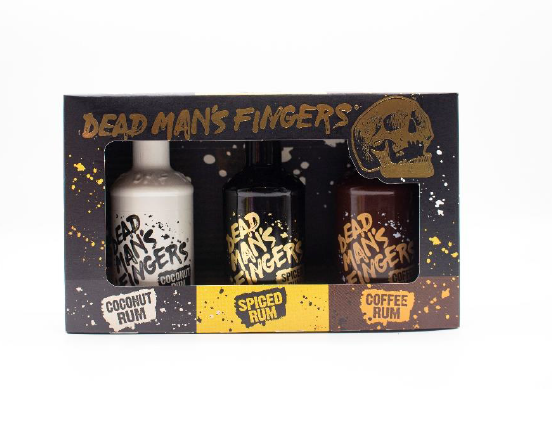 DEAD MANS FINGERS RUM TASTER PACK 3 x 5CL