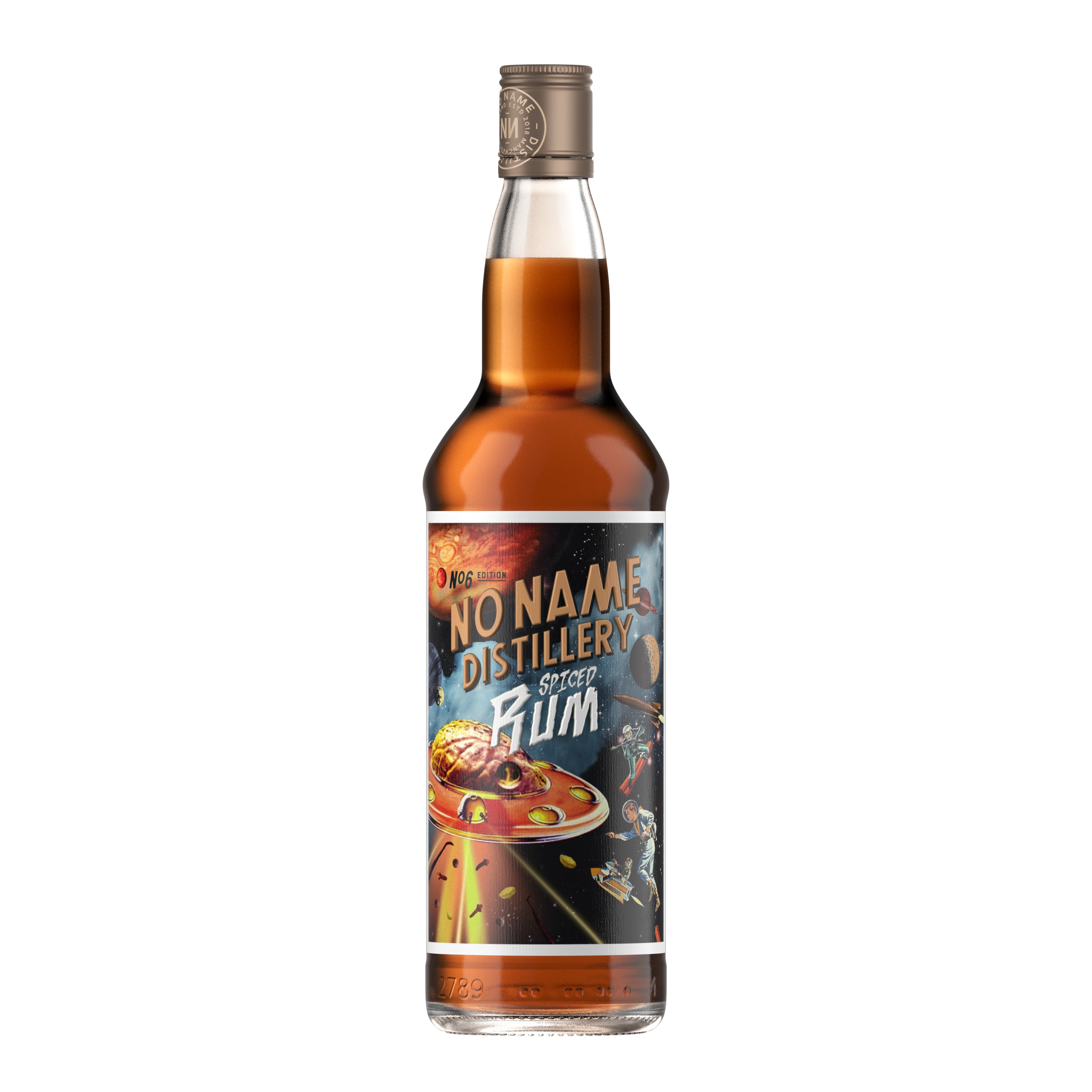 NO NAME SPICED RUM 37.5% 70CL