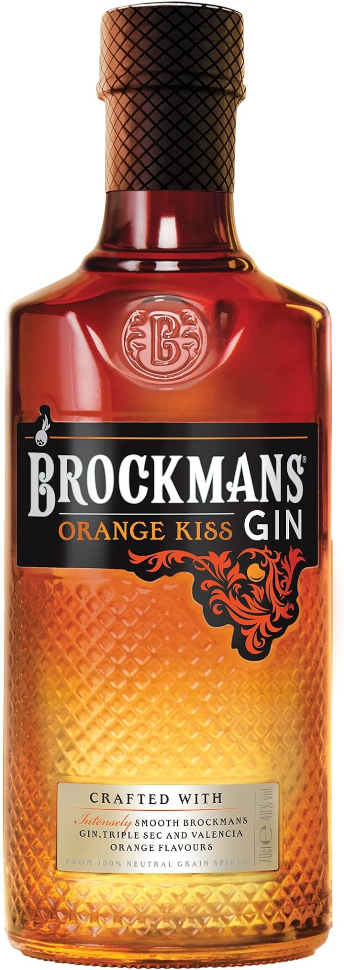 BROCKMANS ORANGE KISS GIN 40% 70CL