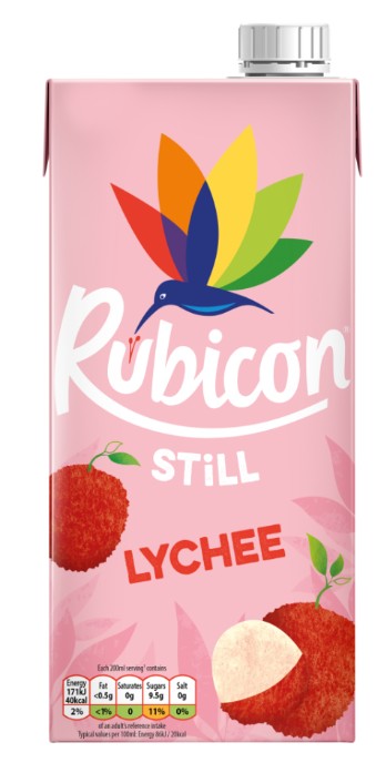 RUBICON LYCHEE JUICE 12 x 1LTR