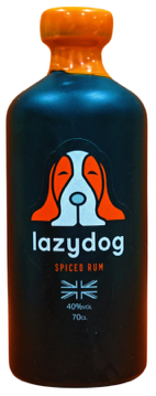 LAZYDOG SPICED RUM 40% 70CL