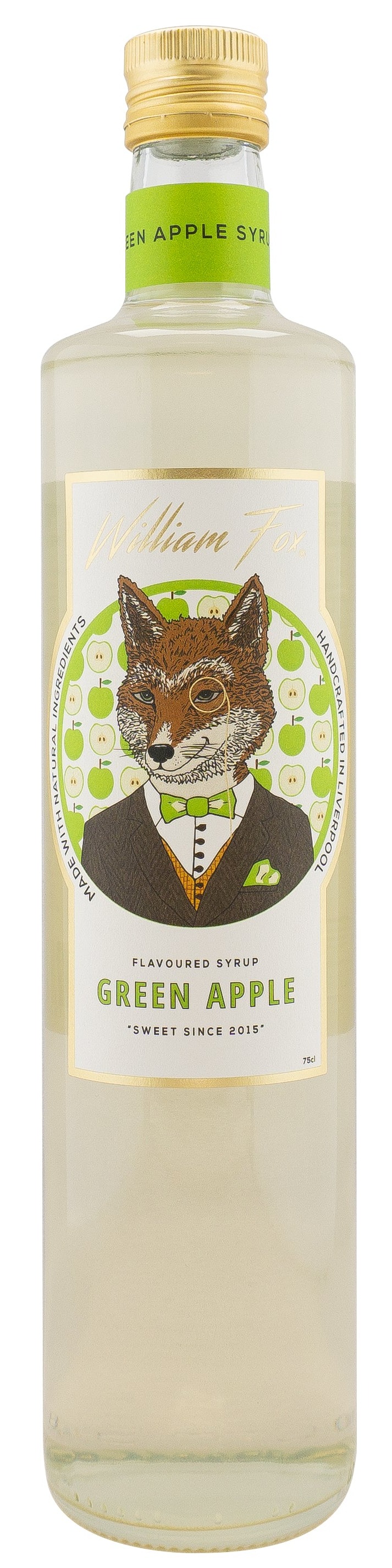 WILLIAM FOX GREEN APPLE 750ML