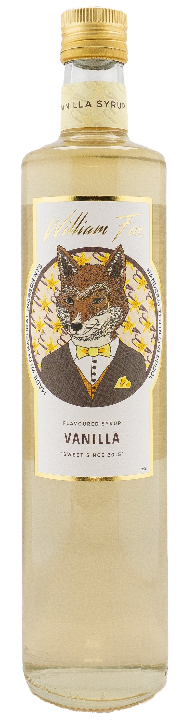WILLIAM FOX VANILLA 750ML