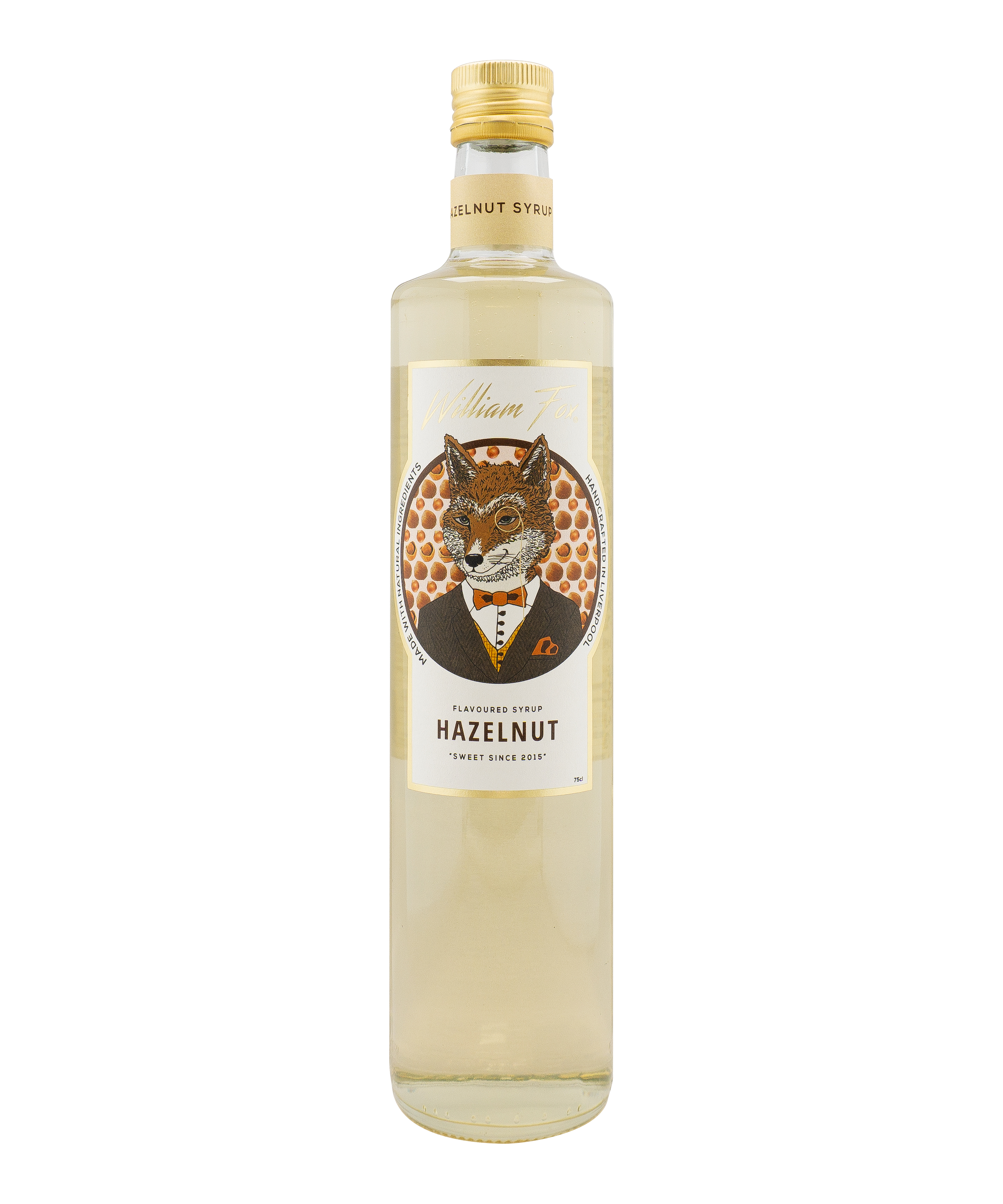 WILLIAM FOX HAZELNUT 750ML