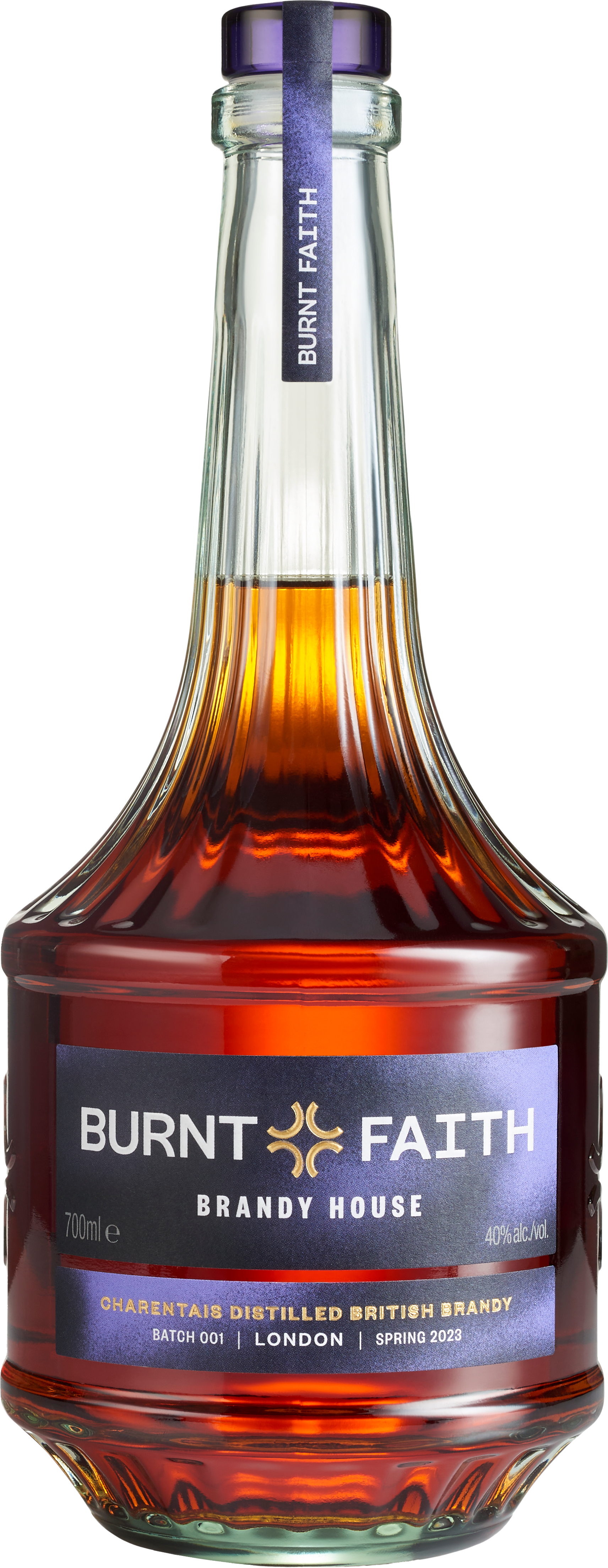 BURNT FAITH BRANDY BATCH #001 40% 70CL