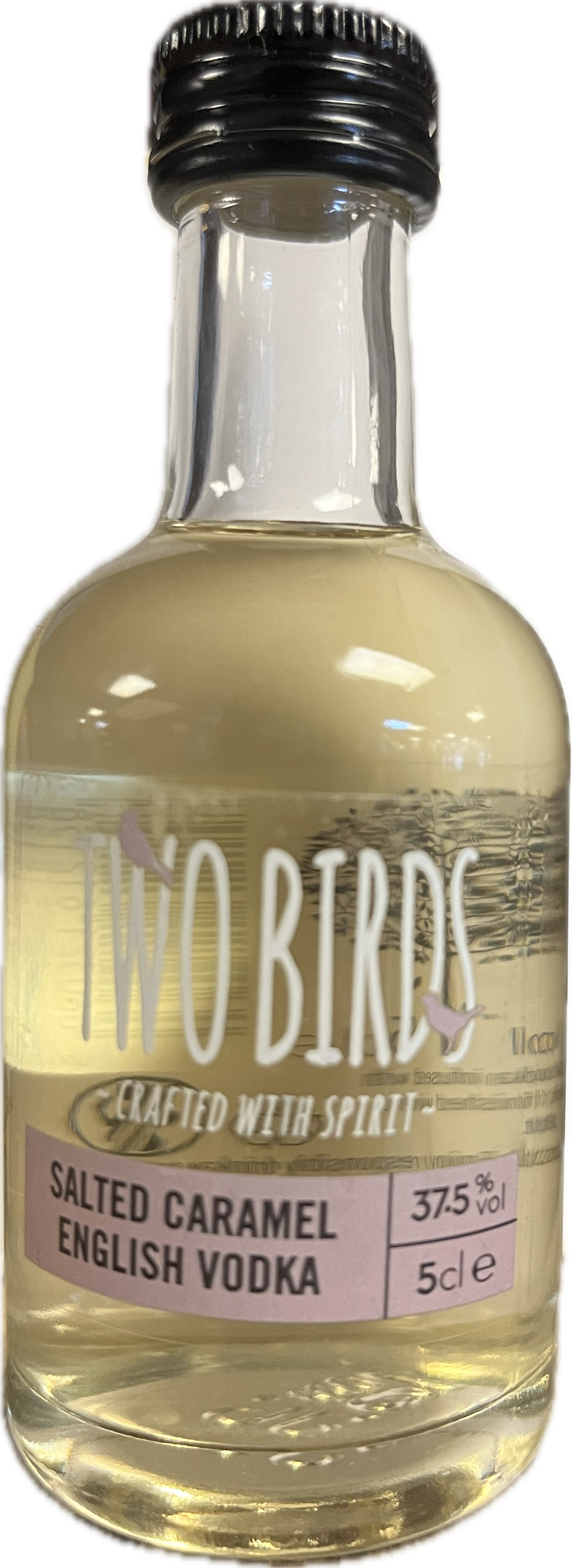 TWO BIRDS SALTED CARAMEL VODKA 37.5% 5CL