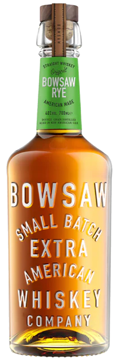 BOWSAW STRAIGHT RYE WHISKEY 40% 70CL