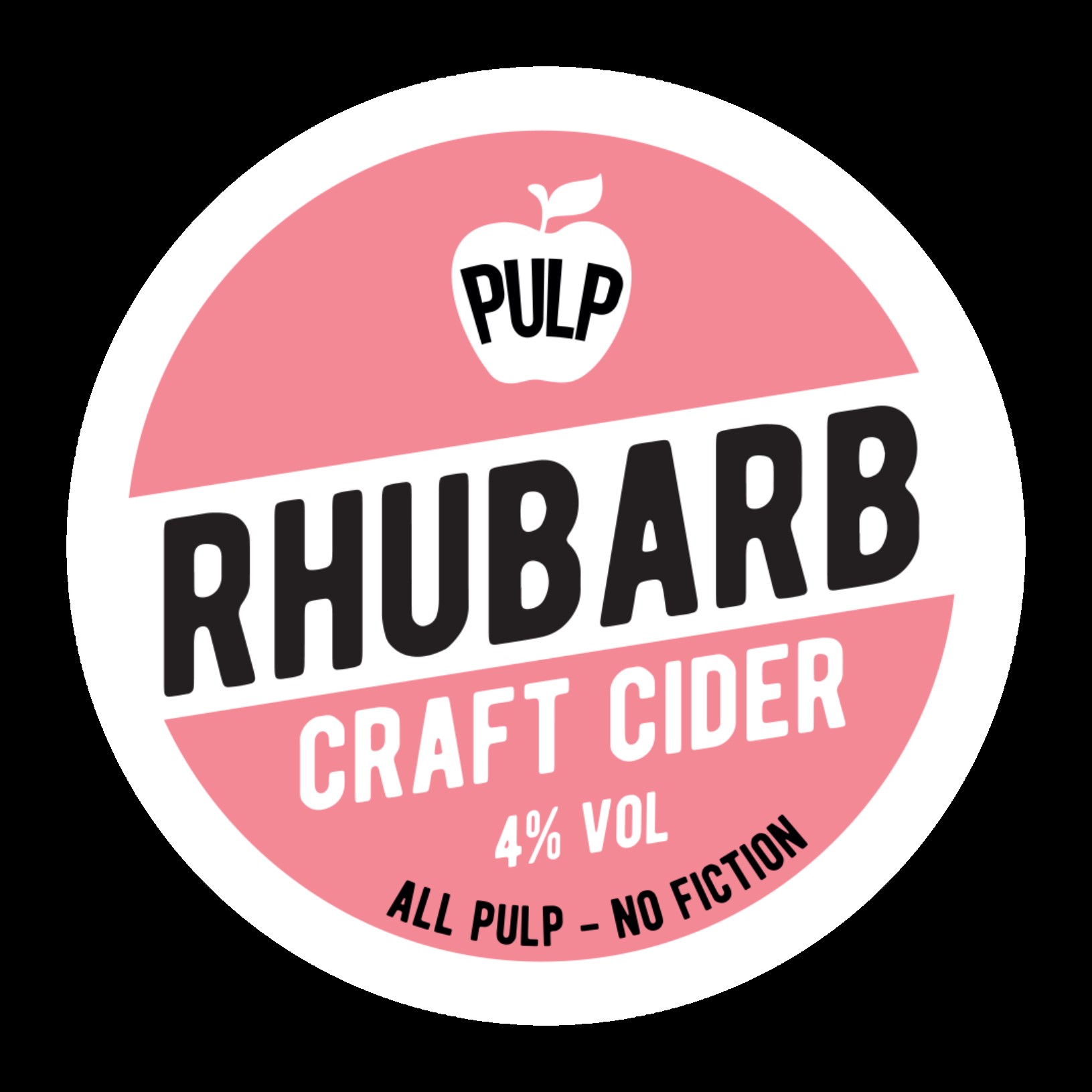 PULP RHUBARB CIDER 4% 20LTR BIB