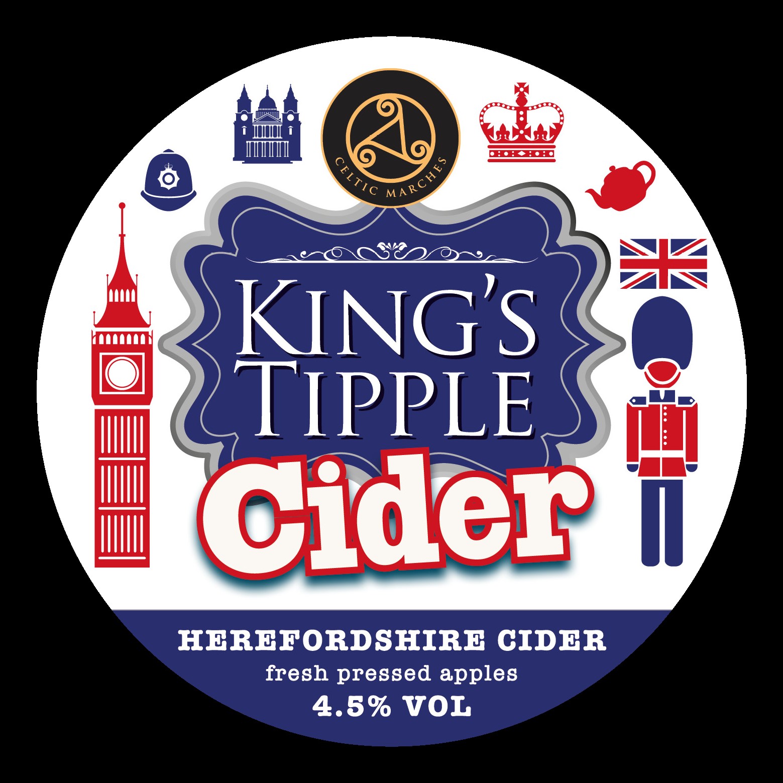 KING'S TIPPLE CIDER 4.5% 20LTR BIB