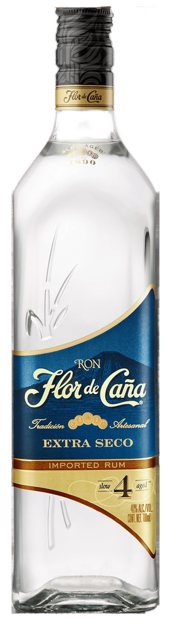 FLOR DE CANA 4YR WHITE RUM 40% 70CL