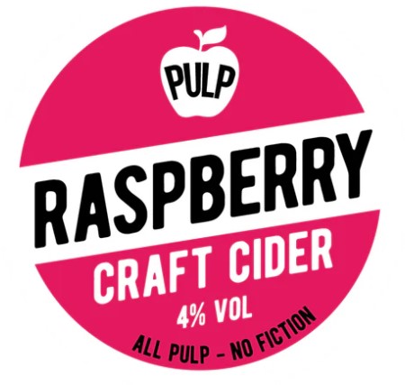 PULP RASPBERRY CIDER 4% 20LTR BIB