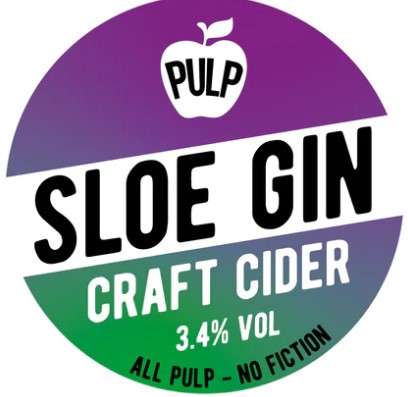 PULP SLOE GIN CIDER 3.4% 20LTR BIB