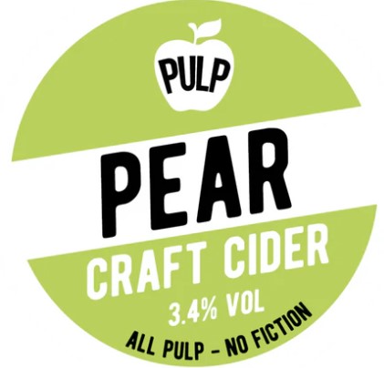 PULP PEAR CIDER 3.4% 20LTR BIB