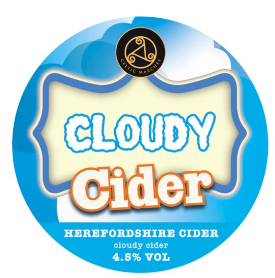 CELTIC MARCHES CLOUDY CIDER 4.5% 20LTR BIB