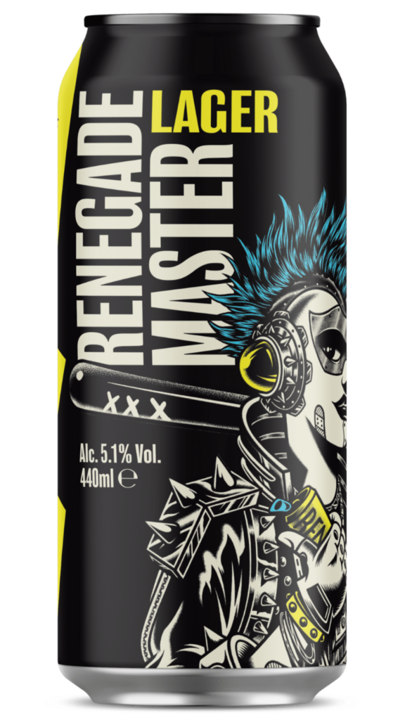 RENEGADE MASTER LAGER 5.1% 12 x 440ML CAN