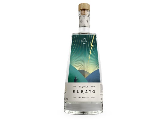 EL RAYO PLATA TEQUILA 40% 70CL